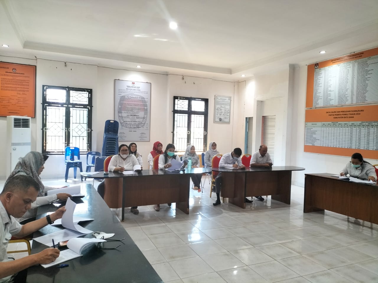 Rapat Kerja Sekretariat KPU Kabupaten Batu Bara